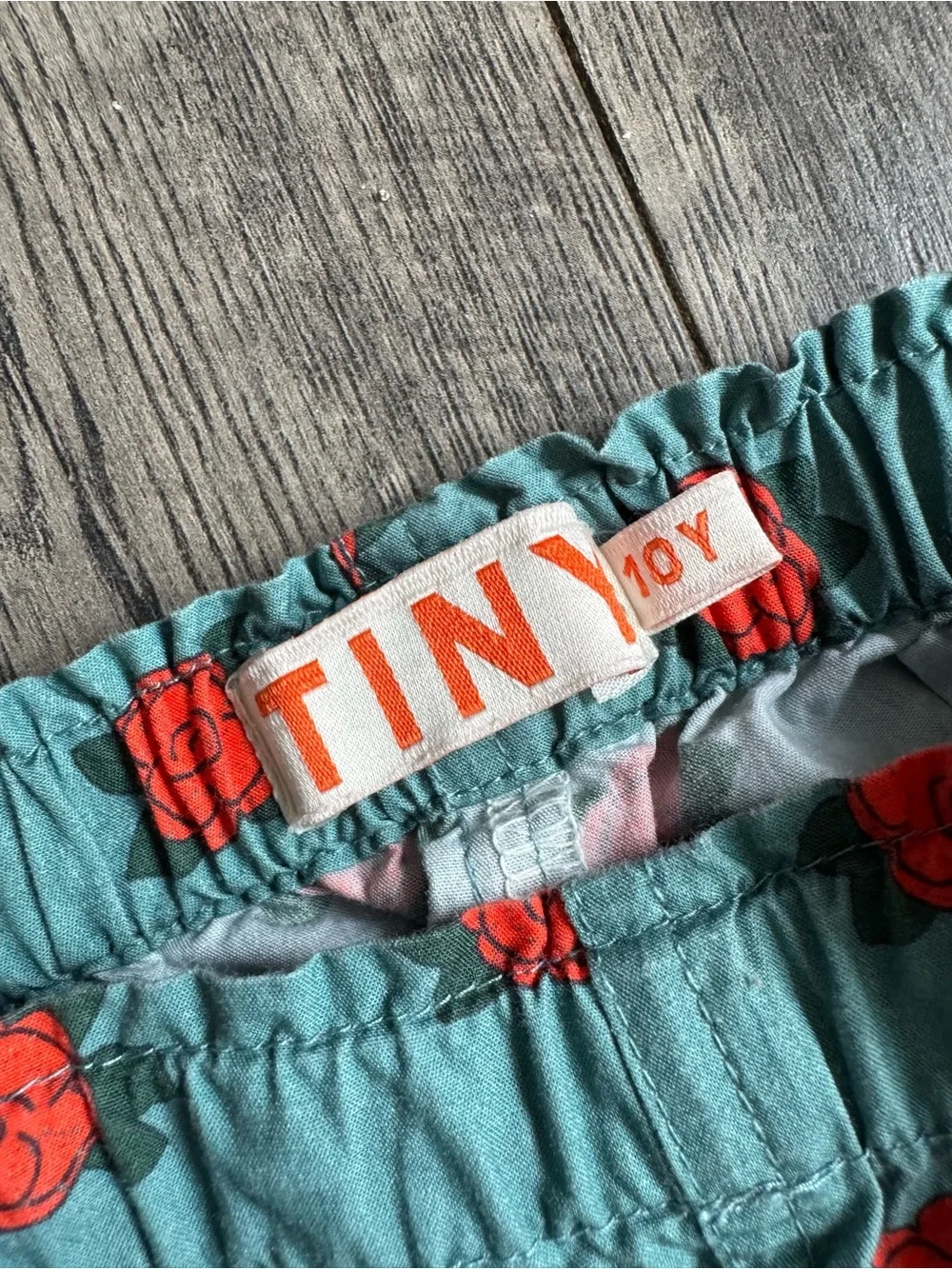 TINYCOTTONS Camelias Woven Pant- Size 10
